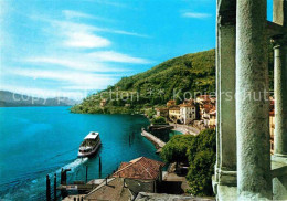 72837199 Cannobio Lago Maggiore Panorama Dalla Cupola Del Santuario Della S Piet - Sonstige & Ohne Zuordnung