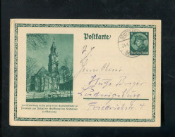 "DEUTSCHES REICH" 1933, Sonderpostkarte Mi. P 248 Stegstempel "STUTTGART" (B2041) - Tarjetas