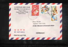 South Korea 2004 Sport Interesting Airmail Letter - Korea, South