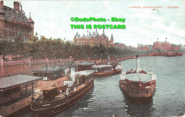 R344161 London. Thames Embankment. 1905 - Andere & Zonder Classificatie