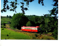 CP Chemins De Fer De La Haute Auvergne Ligne De Bort Les Orgues à Neussargues X2403 - Trains