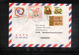 South Korea 2001 Love+Animals Interesting Airmail Letter - Korea (Zuid)