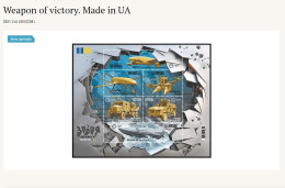 UKRAINE/UKRAINA 2024  DIVARI. 2081-2086**Weapon Of Victory. Made In UA MNH - Ukraine