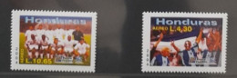 HONDURAS 2004 MNH** 4 STAMPS FULL SET  FOOTBALL FUSSBALL SOCCER CALCIO VOETBAL FUTBOL FUTEBOL FOOT FOTBAL - Nuevos