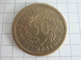 Germany 50 Rentenpfennig 1924 E - 50 Rentenpfennig & 50 Reichspfennig