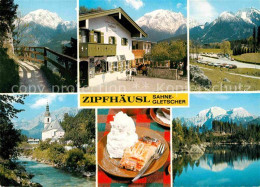 72835084 Ramsau Berchtesgaden Berggasthof Pension Zipfhaeusl Sahnegletscher Sole - Berchtesgaden