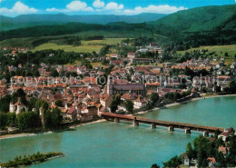 72835060 Bad Saeckingen Am Hochrhein Rheinbruecke Blick Zum Schwarzwald Fliegera - Bad Säckingen