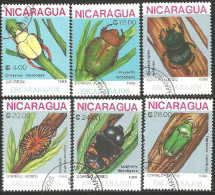 IN-73 Nicaragua Insecte Scarabée Beetle Skarabäus Scarabeo Escarabajo - Otros & Sin Clasificación