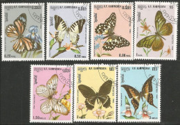 IN-80 Kampuchea Papillon Butterfly Butterflies Farfalla Mariposa Schmetterling Vlinder - Otros & Sin Clasificación