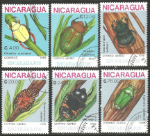 IN-72 Nicaragua Insecte Scarabée Beetle Skarabäus Scarabeo Escarabajo - Otros & Sin Clasificación