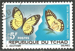 IN-32 Tchad Papillon Butterfly Butterflies Farfalla Mariposa Schmetterling Vlinder - Butterflies