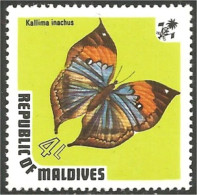 IN-22 Maldives Papillon Butterfly Butterflies Farfalla Mariposa Schmetterling Vlinder MNH ** Neuf SC - Papillons