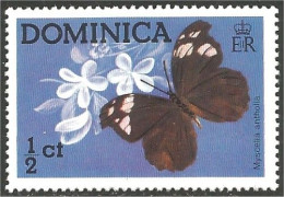 IN-8 Dominica Papillon Butterfly Butterflies Farfalla Mariposa Schmetterling Vlinder MNH ** Neuf SC - Mariposas