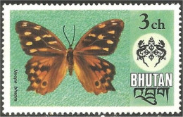 IN-4 Bhutan Papillon Butterfly Butterflies Farfalla Mariposa Schmetterling Vlinder MH * Neuf CH - Papillons