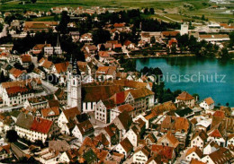 72835015 Bad Waldsee Altstadt Kirche Stadtsee Fliegeraufnahme Bad Waldsee - Bad Waldsee