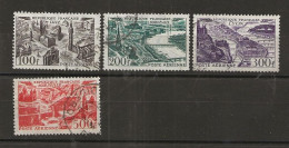 Timbre Poste Aérienne N° Yvt 24 à 27 - 1927-1959 Matasellados