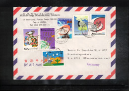 South Korea 1991 Interesting Airmail Letter - Korea (Süd-)