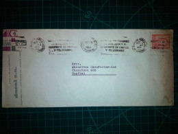ARGENTINE, Enveloppe Longue De "Ducalp S.A., Lijas Y Telas Emeriles" Avec Plateau Parlant : "Écrivez L'adresse Et L'expé - Used Stamps