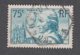 France Oblitérés - N° 313 - Pilâtre De Rozier Et Mongolfière - TB - Used Stamps