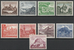 1939...730/738 * - Unused Stamps