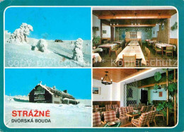 72833812 Strazne Dvorska Bouda Poldi Kladno Winterpanorama Strazne - Czech Republic