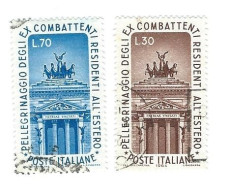 Italia 1964 : Ex Combattenti Residenti All' Estero . Serie Completa , Usata - 1961-70: Oblitérés