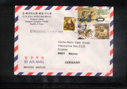 South Korea 1999 Interesting Airmail Letter - Korea (Süd-)