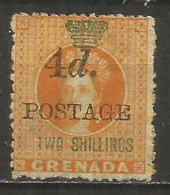 GRENADA YVERT NUM. 25 SIN GOMA - Grenade (...-1974)