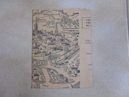 DOCUMENT MONTPELLIER 1540 - LIBRAIRIE DE LA LOGE - IMPRESSION DE THESES - Cuadernillos Turísticos