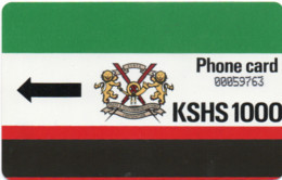 KENYA - PHONE CARD - KSHS 1000 - Kenia