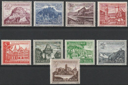 1939...730/738 * - Unused Stamps