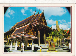 THAILANDE.. BANGKOK (ENVOYE DE). " A PART OF WAT PHRA KEO AS TEMPLE OF EMERALD BUDDHA   ". ANNEE 1987 + TEXTE + TIMBRE - Thaïlande