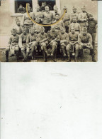 CARTE PHOTO GROUPE DE MILITAIRES /233 - Personen