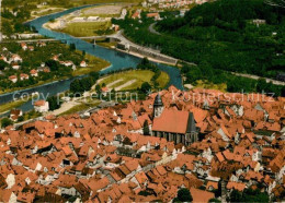 72833576 Hann. Muenden Altstadt Kirche Fliegeraufnahme Bonaforth - Hannoversch Münden