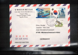 South Korea 2012 Interesting Airmail Letter - Corée Du Sud