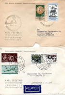 Germany DDR.  Two Cover With Commemoraltive Canselation - Autres & Non Classés