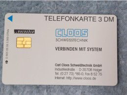 GERMANY-1159 - O 0805 - Carl Cloos Schweißtechnik - 5.000ex. - O-Series : Series Clientes Excluidos Servicio De Colección