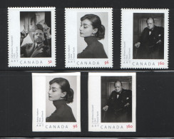 2008  Yousuf Karsh Photos From Souvenir Sheet And Booklet  Sc 2270-3 - Neufs