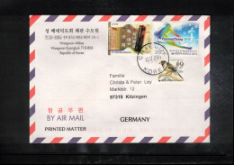 South Korea 2011 Animals+Olympic Games Interesting Airmail Letter - Korea, South