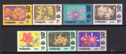 Malaysian States - Johore - 1979 Flowers Set MNH (SG 188-194) - Johore