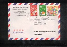 South Korea 2005 Interesting Airmail Letter - Corée Du Sud