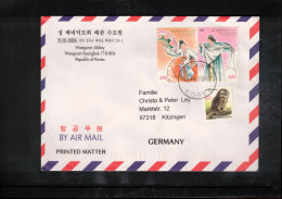 South Korea 2008 Interesting Airmail Letter - Corée Du Sud