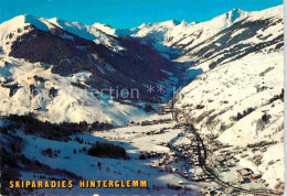 72832092 Hinterglemm Saalbach Skiparadies Mit Zwoelferkogel Fliegeraufnahme Hint - Autres & Non Classés