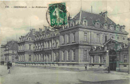 38 - Grenoble - La Préfecture - Animée - CPA - Oblitération Ronde De 1912 - Voir Scans Recto-Verso - Grenoble