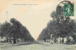 92 - Neuilly Sur Seine - Avenue De Neuilly - Animée - Correspondance - CPA - Oblitération Ronde De 1908 - Voir Scans Rec - Neuilly Sur Seine