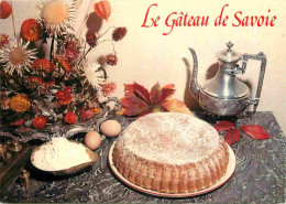 Recettes De Cuisine - Gateau De Savoie - Gastronomie - CPM - Carte Neuve - Voir Scans Recto-Verso - Recetas De Cocina