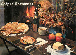 Recettes De Cuisine - Crêpes Bretonnes - Carte Neuve - Gastronomie - CPM - Voir Scans Recto-Verso - Recipes (cooking)