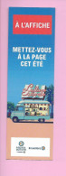 MP - A L'affiche - Mettez-vous à La Page Cet été - Espace Culturel Leclerc - Marque-Pages