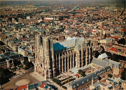 51 - Reims - Cathédrale Notre Dame - Vue Aérienne - CPM - Carte Neuve - Voir Scans Recto-Verso - Reims