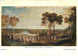 Art - Peinture - Joseph Mallord William Turner - Richmond Hill - London - The Tate Gallery - CPM - Voir Scans Recto-Vers - Peintures & Tableaux